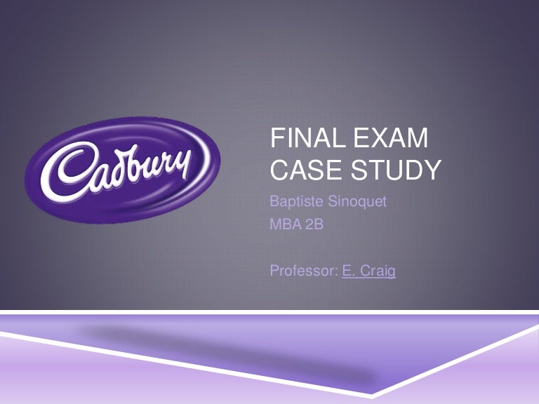 Cadbury case study 2019 image