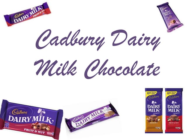 Cadbury dairy milk chocolate