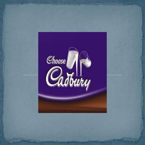 Cadbury presentation