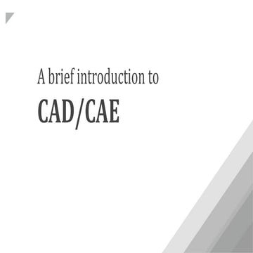 CAD/CAE