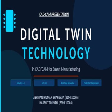 Digital twins ppt | PPTX