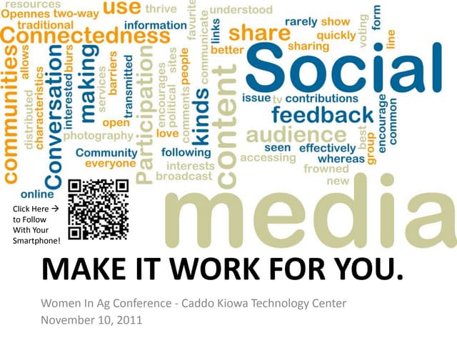 Make Social Media Work For You
