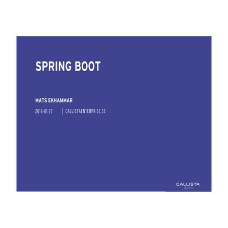 cadec-2029-SPRING SPRING BOOT LEARNIGN PURPOSE