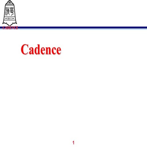 Cadence Ppt