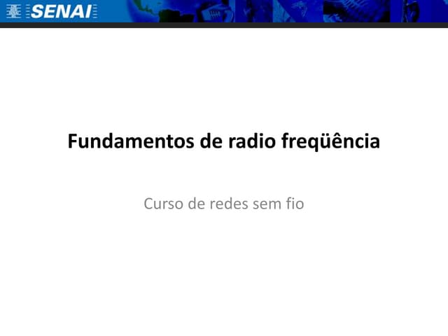  fundamentos de radio frequência