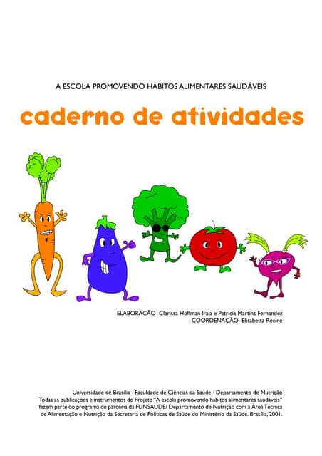Nutrição Infantil - Caderno de Ativ...