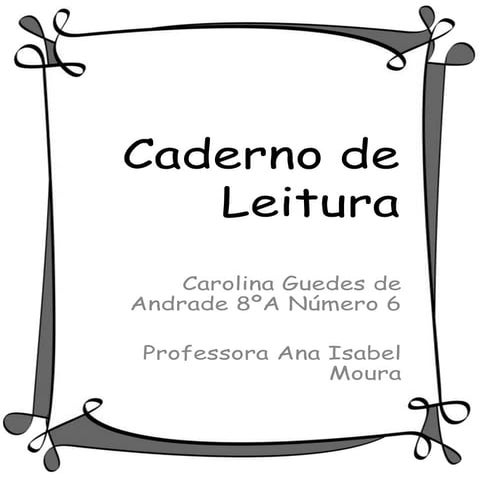 Caderno de Leitura