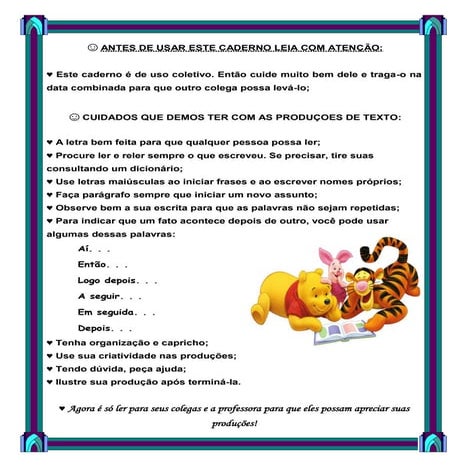 Caderno de produção de texto p2