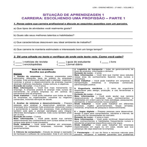 CADERNO DO ALUNO-3º ANO-VOL.3-TRADUZIDO