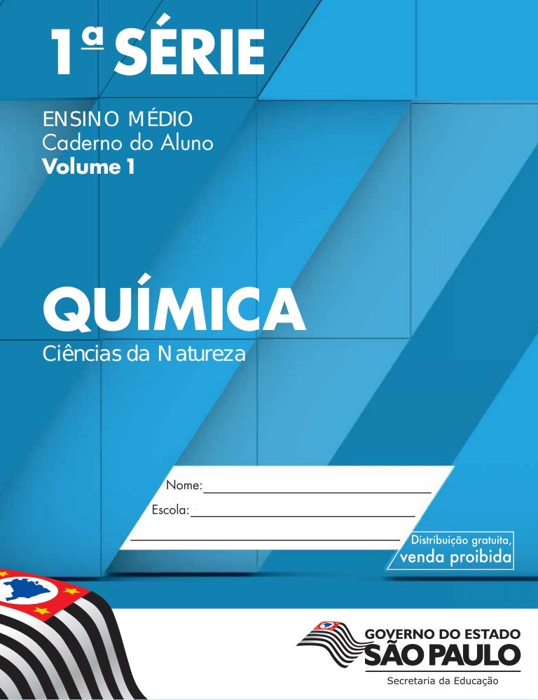 Apostila Do Professor Quimica 1 Ano Volume 1