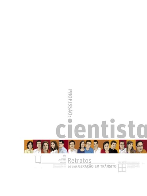 Caderno Profissão: Cientista (versã...
