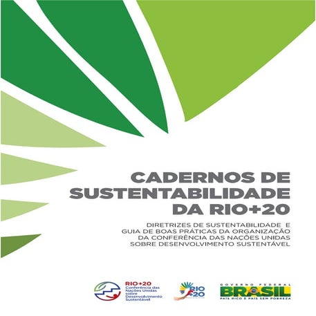 Caderno sustentabilidade rio20