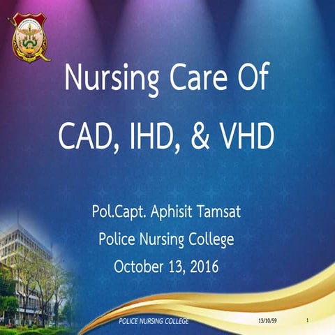 การพยาบาลผู้ป่วย CAD IHD & VHD edition 131059