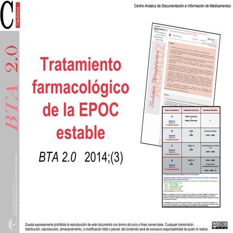 Tratamiento farmacológico de la EPOC estable
