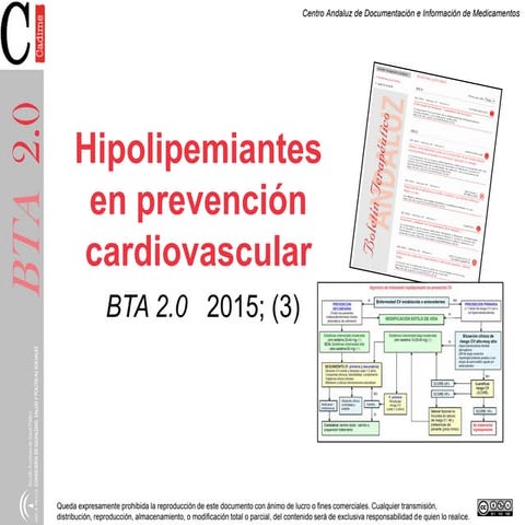 Hipolipemiantes en prevención cardiovascular