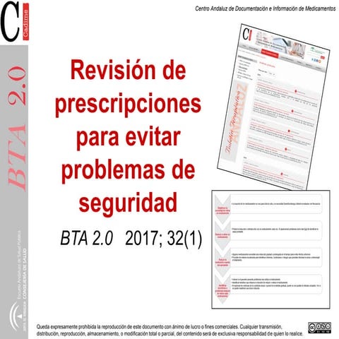 Revisión de prescripciones para evitar problemas de seguridad
