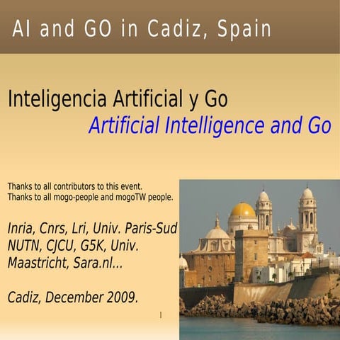 Inteligencia Artificial y Go