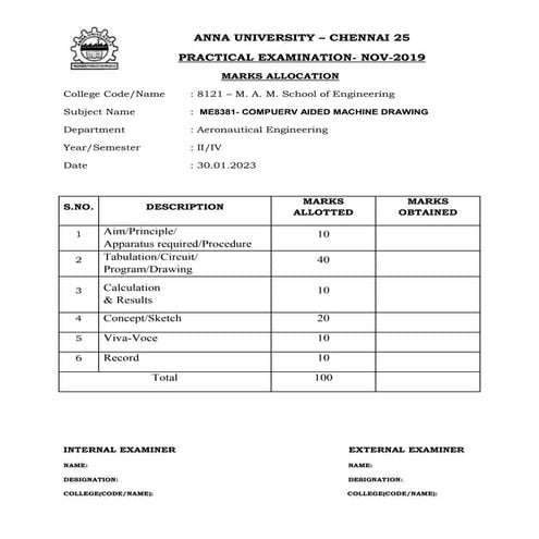 CAD LAB MARK ALLOCATION.doc