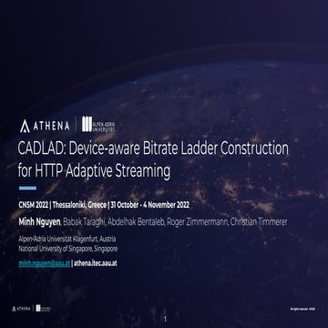 CADLAD: Device-aware Bitrate Ladder Construction for HTTP Adaptive Streaming