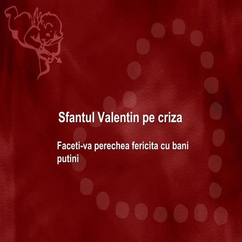 Sfantul Valentin pe criza