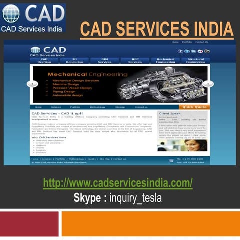 CAD Services India - One Stop Solution for All CAD Services and BIM Services