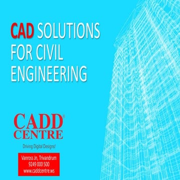 Cad solutions in civil engineering