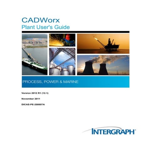 Cad worx plant user guide