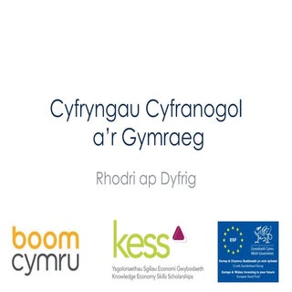 Cyfryngau Cyfranogol a'r Gymraeg - ...