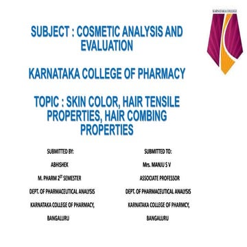 CAE S1 ABHISHEK SKIN COLOR,HAIR TENSIL, HAIR COMP.pptx