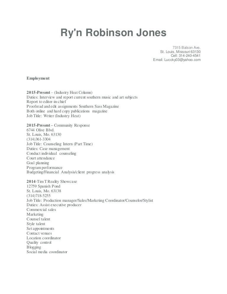 My Resume1