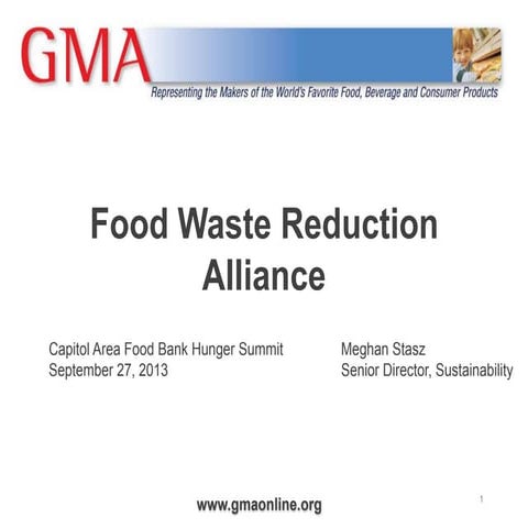 Food Waste Reduction Alliance