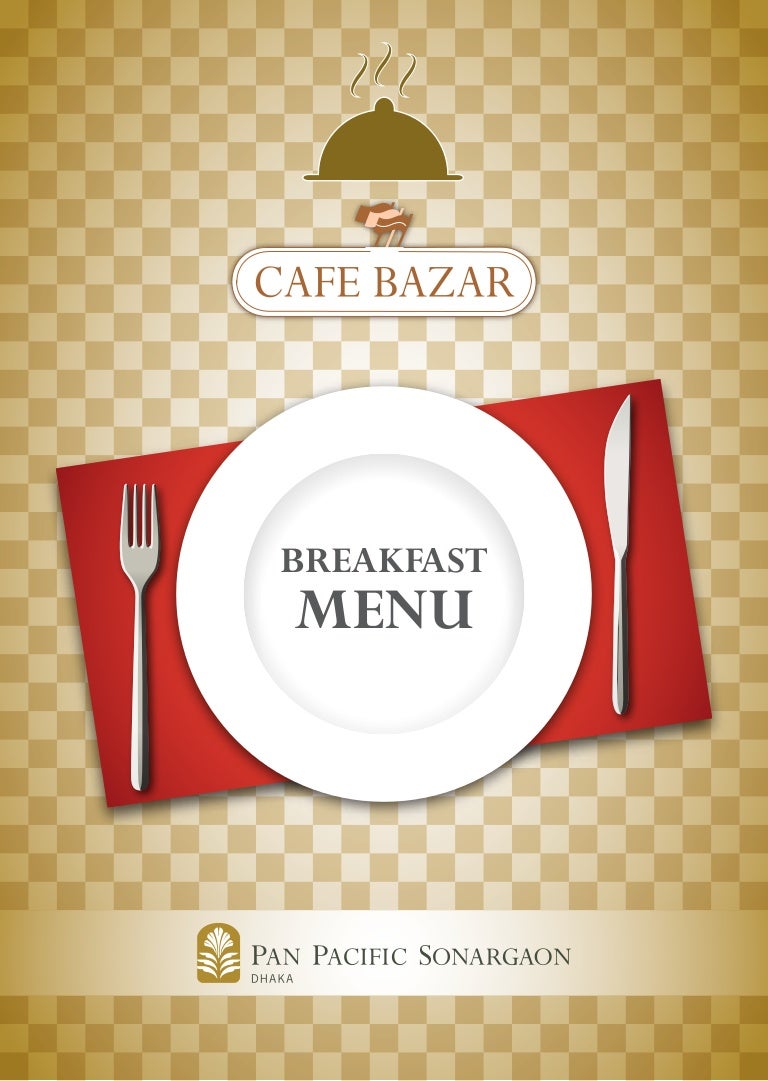 Cafe Bazar Breakfast Menu