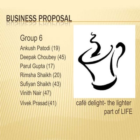 new businesss proposal