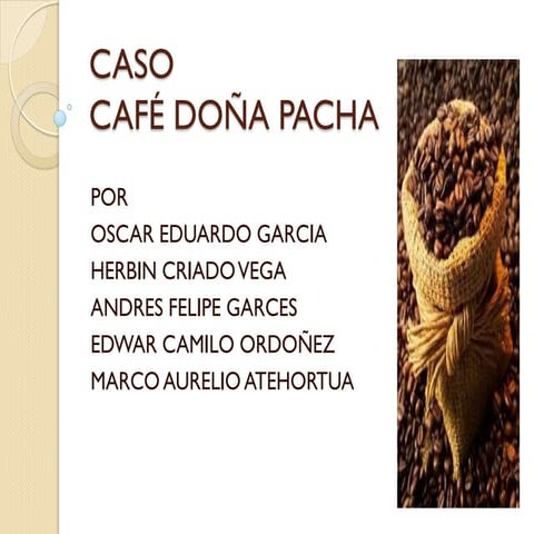 Cafe doña pancha