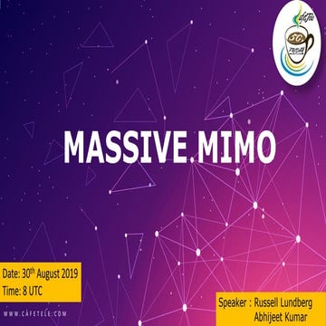 Massive MIMO | PPTX