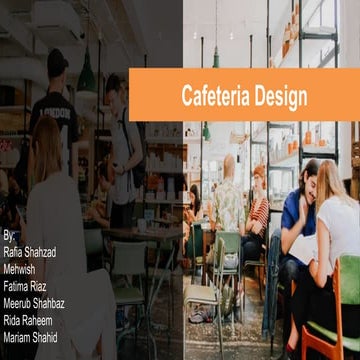Cafeteria design Literature Review 