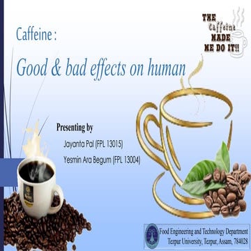 Caffeine presentation