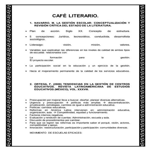 Café literario