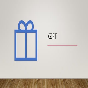 A criitical analysis of Gifts under the transfer of property act.