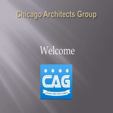 Cag welcome slides