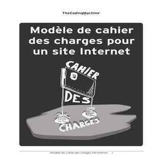 Modèle cahier des charges site web