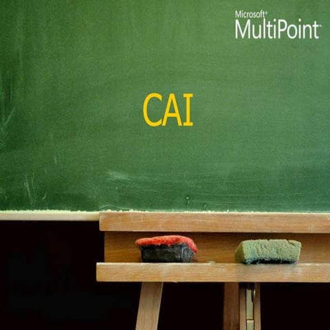 เรื่อง โปรแกรมช่วยสอน Cai computer part