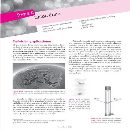Caida libre fisica i tema 4