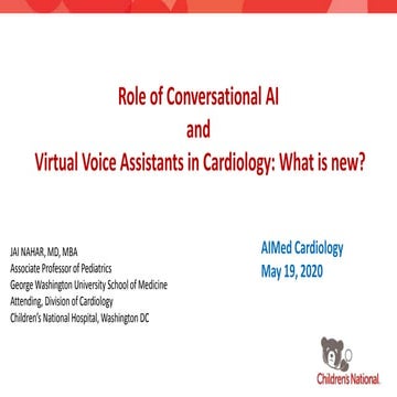 Role of Conversational AI and Virtual Voice Assistants in Cardiology: What is new?