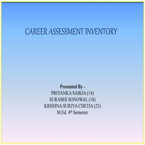 CAI Career Assessment Inventory presentation.pptx