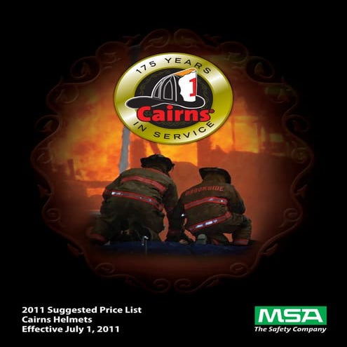 Cairns 2011 Catalog Price List