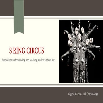 3 Ring Circus: a model for understanding and teaching students about bias
