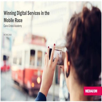 Cairo Cristal Academy - Steffen Krabbenhøft, Mediacom Mobile