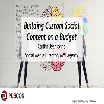 Creating Social Content Efficiently