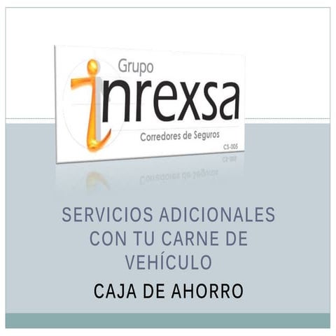 Caja de ahorro servicios 2014